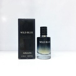 عطر جیبی مردانه جانوین مدل Wild Blue حجم 25 میلی لیتر